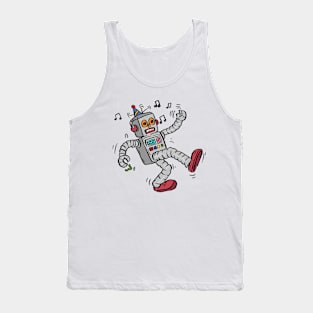 The dancing robot Tank Top